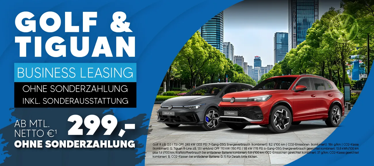 Golf Tiguan Business Leasing
