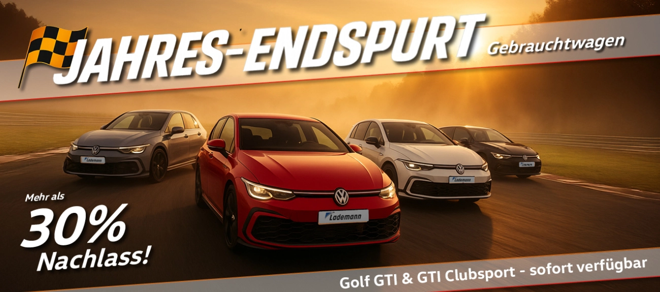 Golf Aktion Jahreswagen