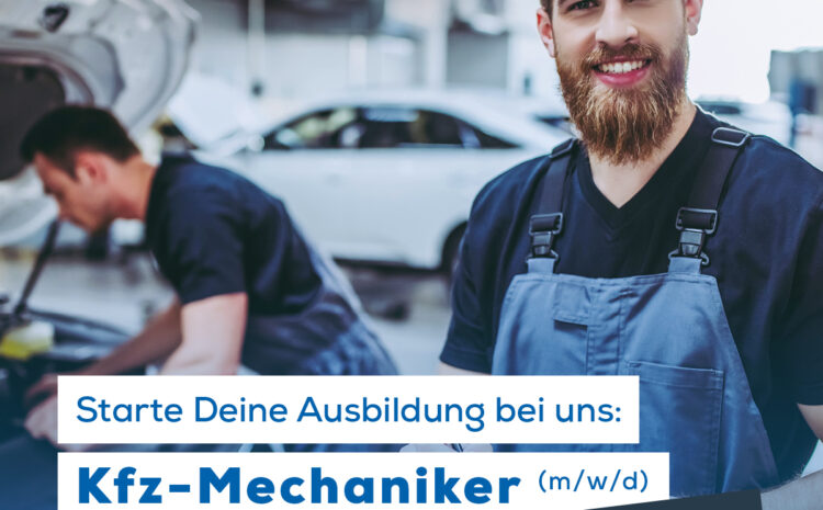  Ausbildung Kfz-Mechaniker (m/w/d)