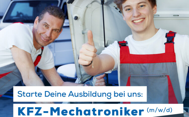  Ausbildung Kfz-Mechatroniker (m/w/d)